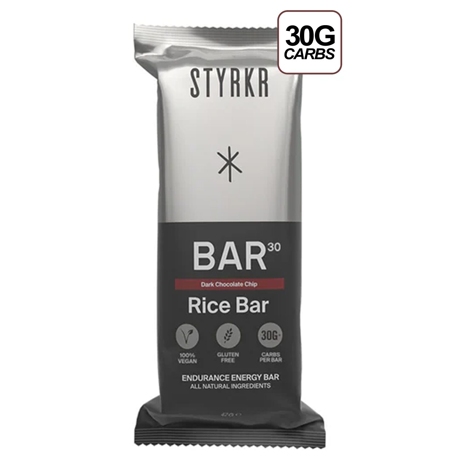 STYRKR BAR30 Dark Chocolate Chip Energy Bar