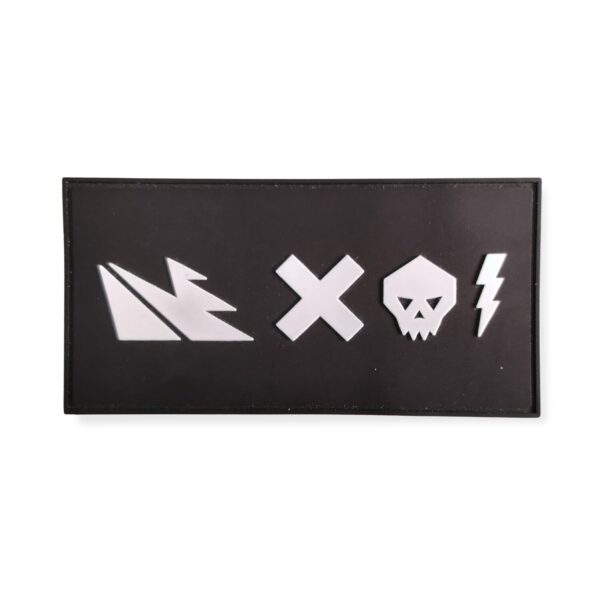 USWE Icons Rubber Patch Velcro Back