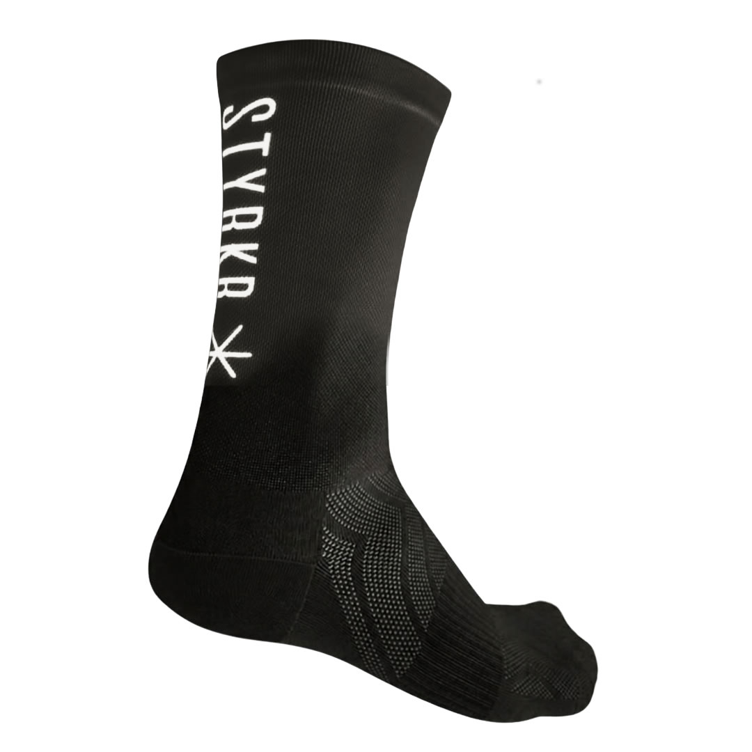 STYRKR Crew Socks Black STYRKR Crew Socks Black